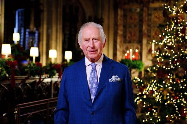 Carlos III grabó mensaje navideño desde el castillo de Windsor