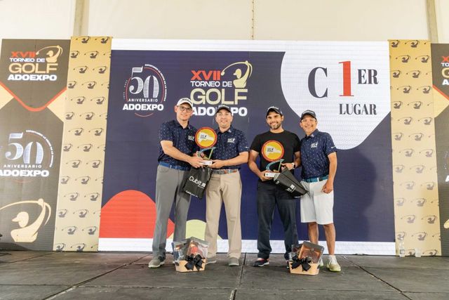 Integración y confraternidad en XVII Torneo de Golf Adoexpo