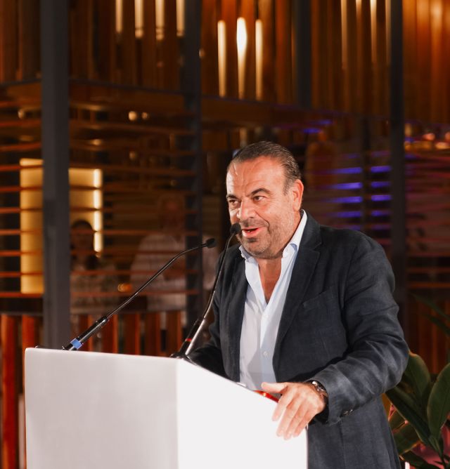 Gabriel Escarrer, presidente y CEO de Meliá Hotels International, en la inauguración de Paradisus Cancún