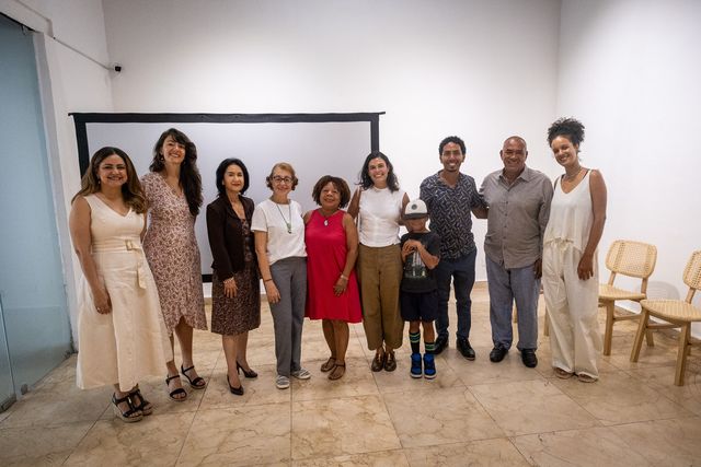 Raquel Fiallo, Raquel Casares, Diana Martínez, Milagros Báez, Eric Gómez, Carla Quiñones, Josías Domínguez, Ramón Mateo y Fanni Donderis