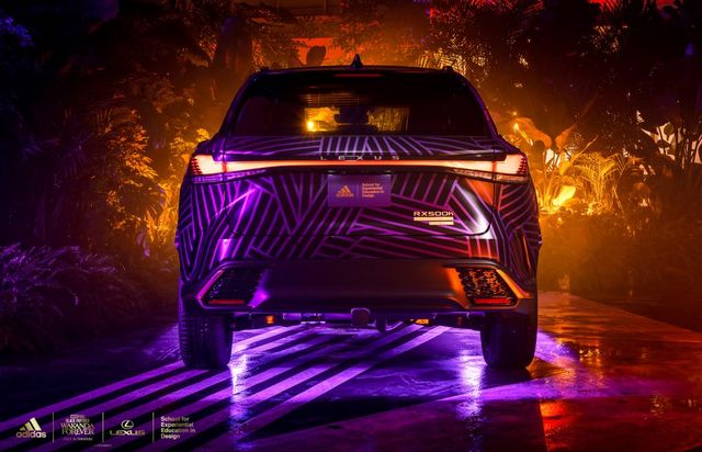 Lexus une fuerzas con Adidas en nuevo Lexus RX inspirado en Black Panther