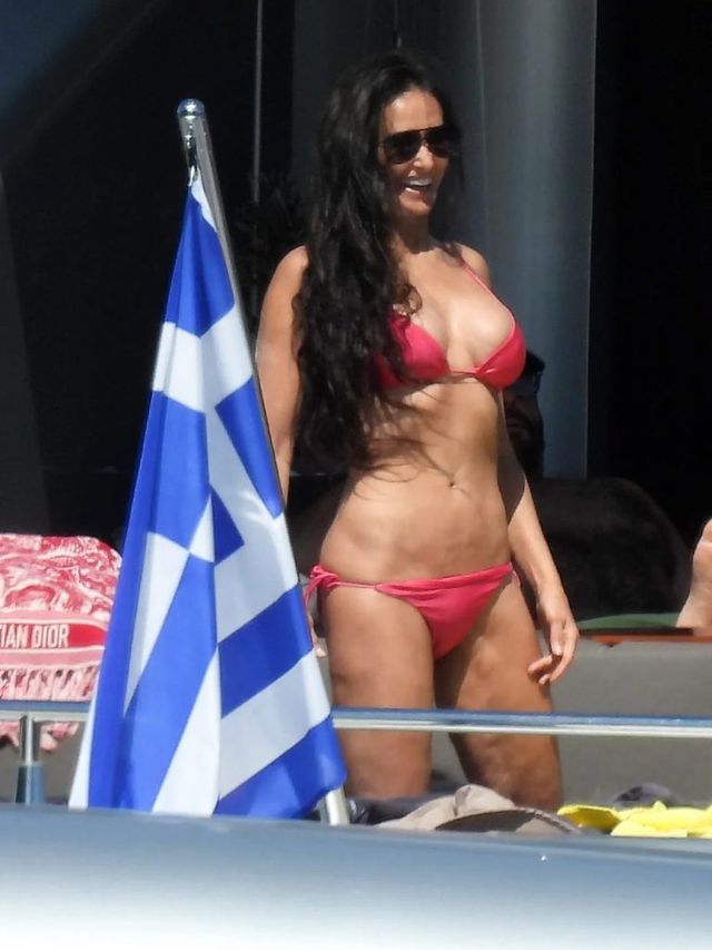 Demi Moore llegó a sus 60 años con un fuerte pasado