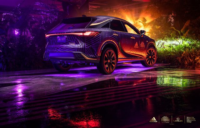Lexus une fuerzas con Adidas en nuevo Lexus RX inspirado en Black Panther