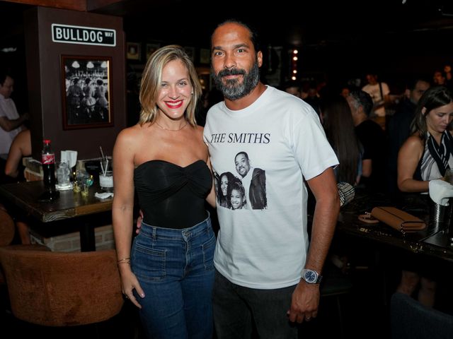 Aina Acosta De Cuello y Víctor Cuello