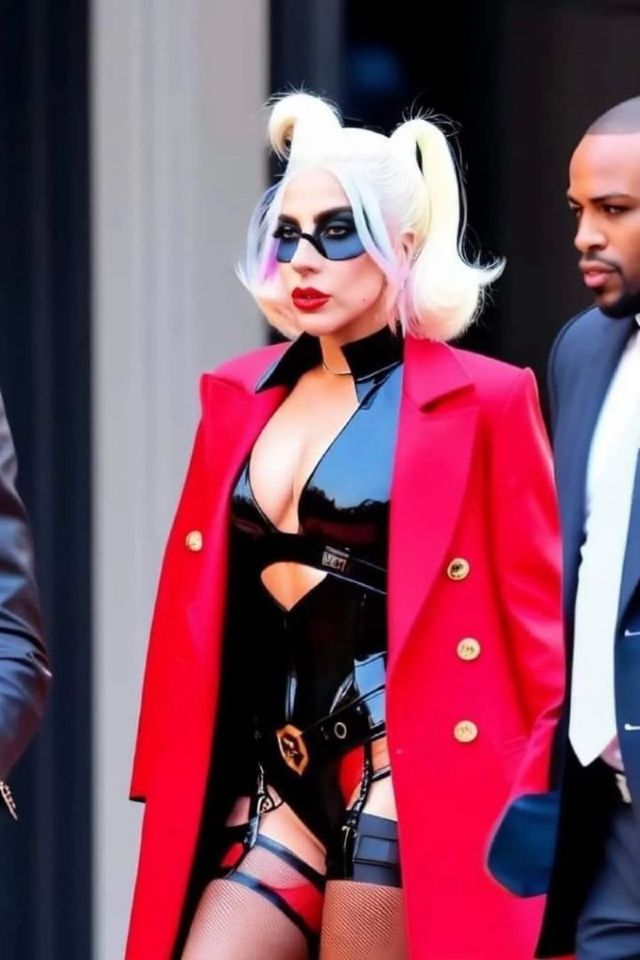 Primeras imágenes de Lady Gaga como Harley Quinn