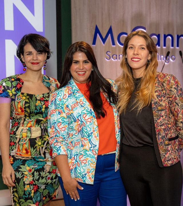 Lissette Guzmán, Paola Fabián y Noelia Córdova