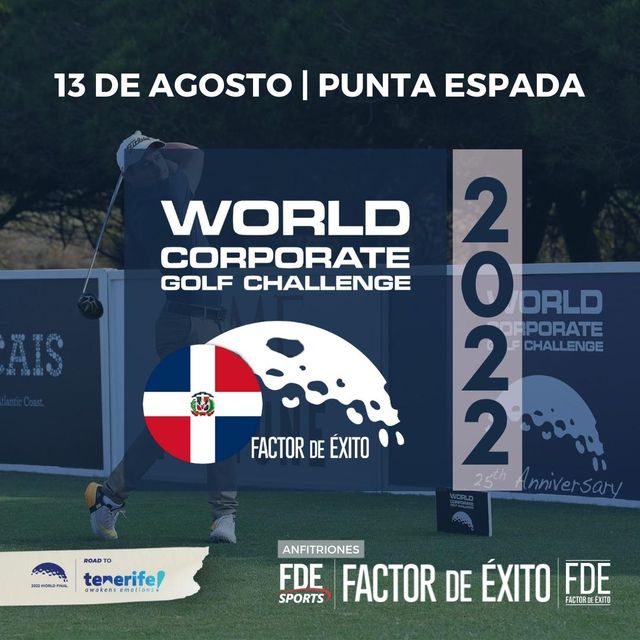 13 de agosto es la parada oficial en RD del World Corporate Golf Challenge 2022