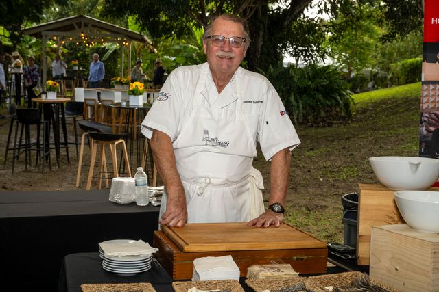 El chef Augusto Schreiner en la edición de 2025 del banquete