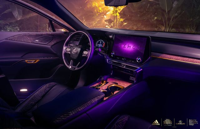 Lexus une fuerzas con Adidas en nuevo Lexus RX inspirado en Black Panther