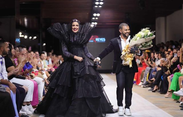 Joel Reyes se destacó durante la pasarela del RD Fashion Week