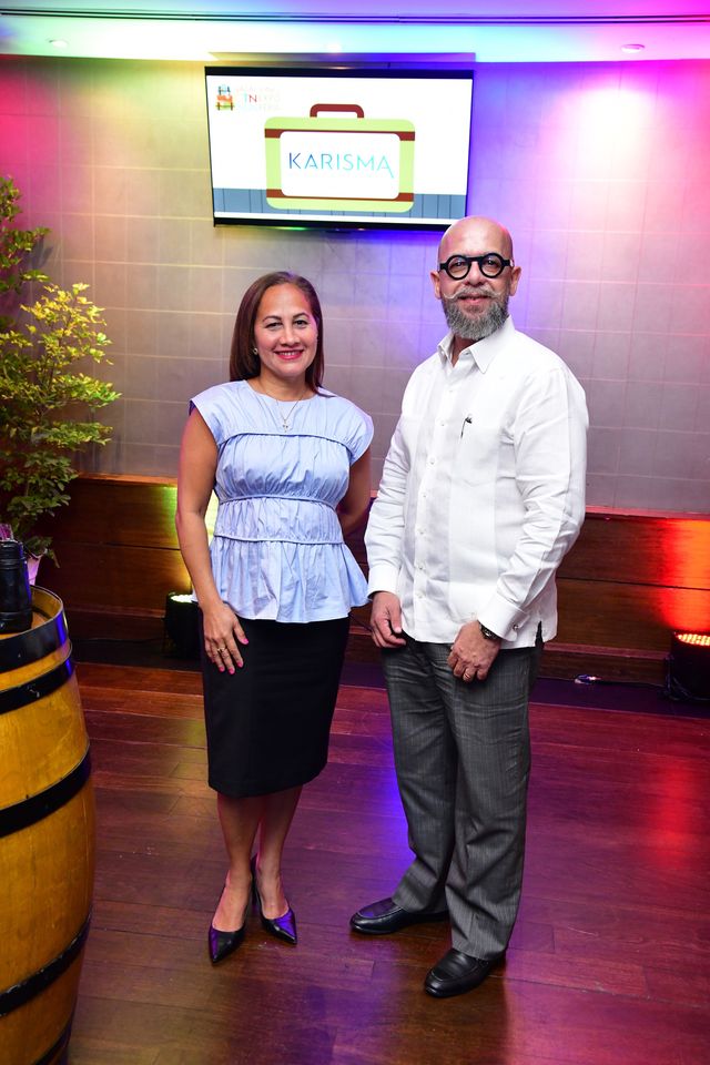 Rosa Veras y Juan José Mariñez