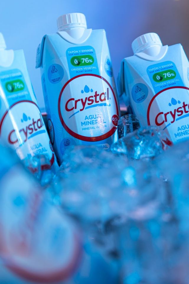 Nuevo empaque de Crystal