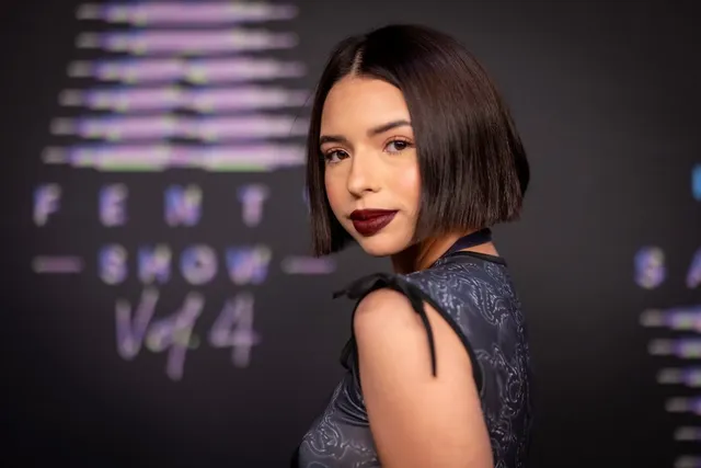 Ángela Aguilar deslumbró en el desfile de Savage X Fenty de Rihanna