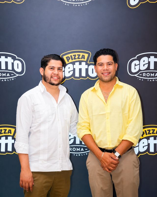 Los hermanos Pedro y Pablo Espinal, fundadores de Pizza Getto