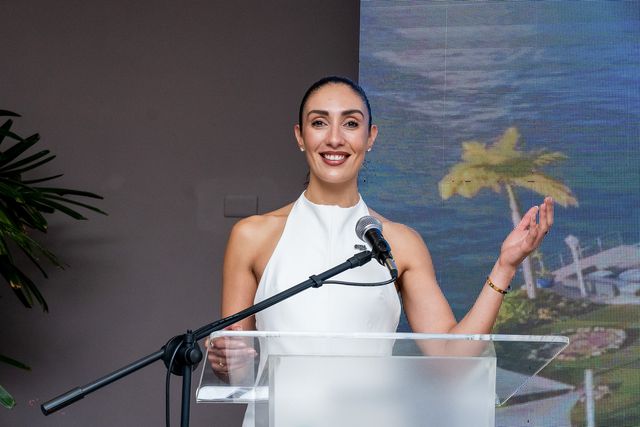 Fernanda Tovar Galindo, de ITM Group, presenta el proyecto Port Samaná