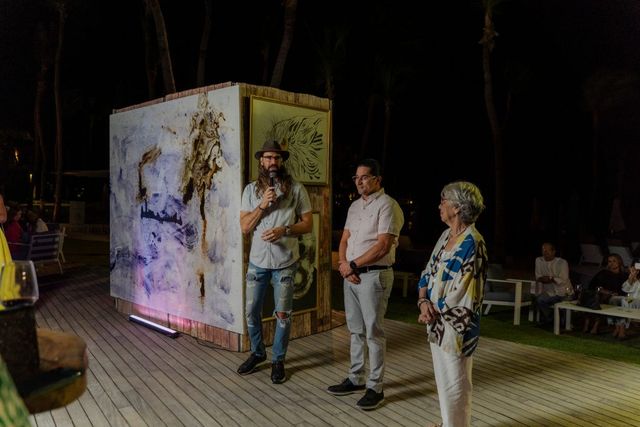 La Ciudad Destino Cap Cana y Aquiles Azar Billini inauguran el proyecto cultural “Sensorial”