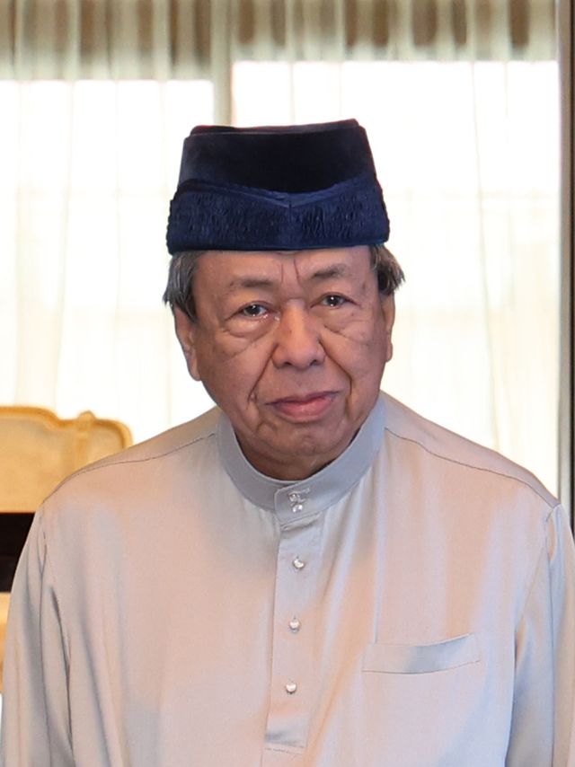 El sultán Sharafuddin Idris Shah de Selangor durante una audiencia en agosto de 2024