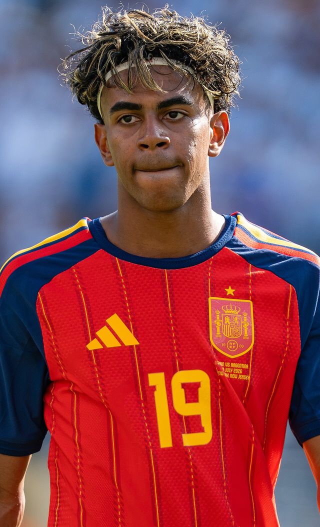 Lamine Yamal con la camiseta de España en la final del Mundial 2026 ante Argentina