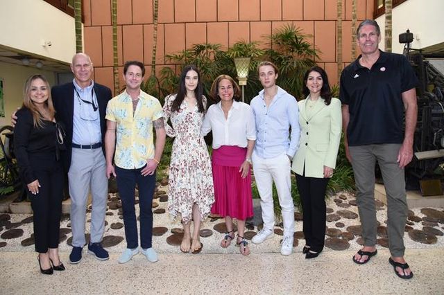 Estos actores estadounidenses visitan Santo Domingo