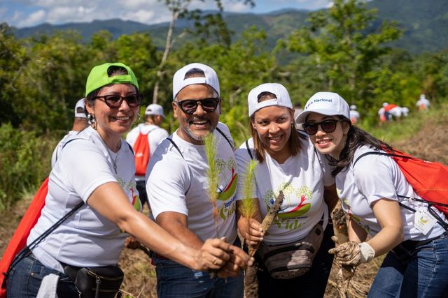Colchonería La Nacional realiza tercera jornada de reforestación