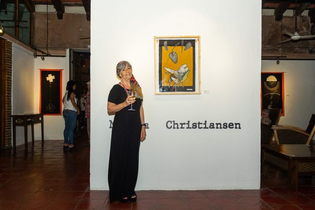 Presentan exposición de artes plásticas “El Tiempo en Juego” en Casa de Teatro