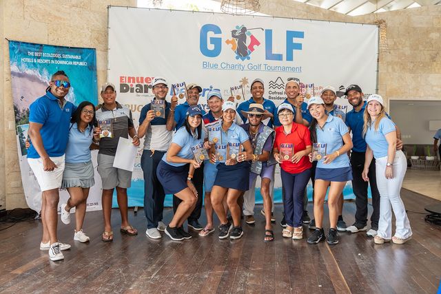 Realizan con éxito primer torneo Blue Charity Golf Tournament