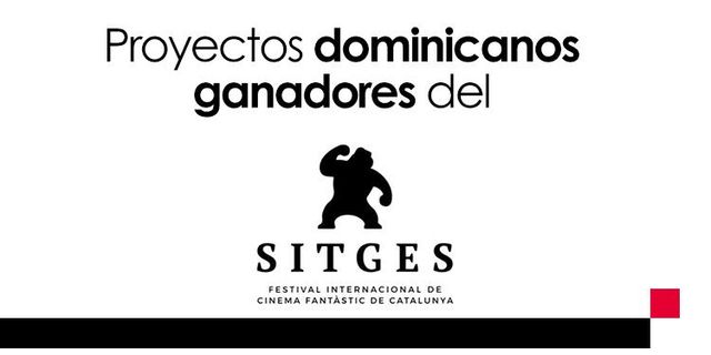 Gráfica de la DGCINE sobre los proyectos dominicanos ganadores del Festival de Sitges