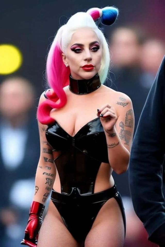 Primeras imágenes de Lady Gaga como Harley Quinn