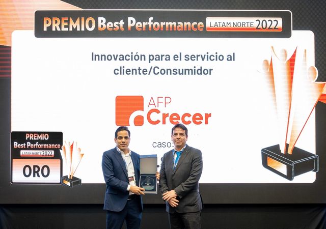 AFP Crecer obtiene premio Best Performance Latam Norte 2022