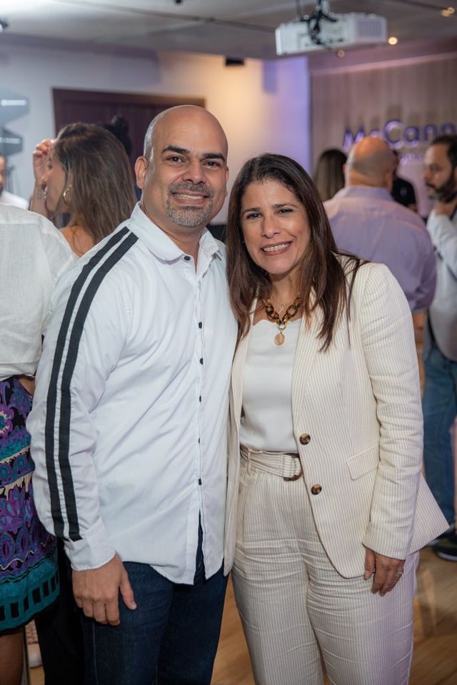 Oscar Báez y Ninoska Suárez