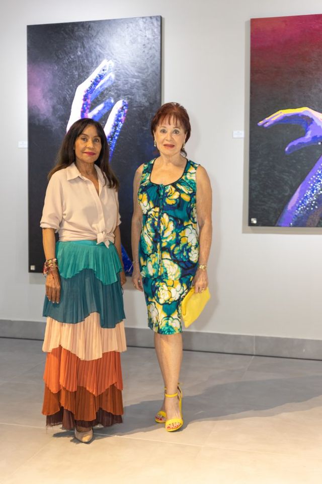 Jeannie Alfonso y Nelly Mota