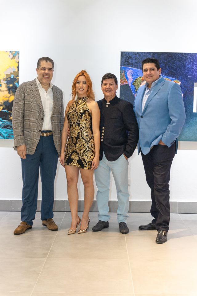 Aguinaga y Cadenas presentan exposición de arte Obertura en República Dominicana