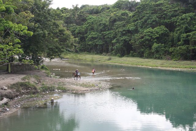 La Confluencia de Jarabacoa, donde el río Jimenoa se une al Yaque del Norte