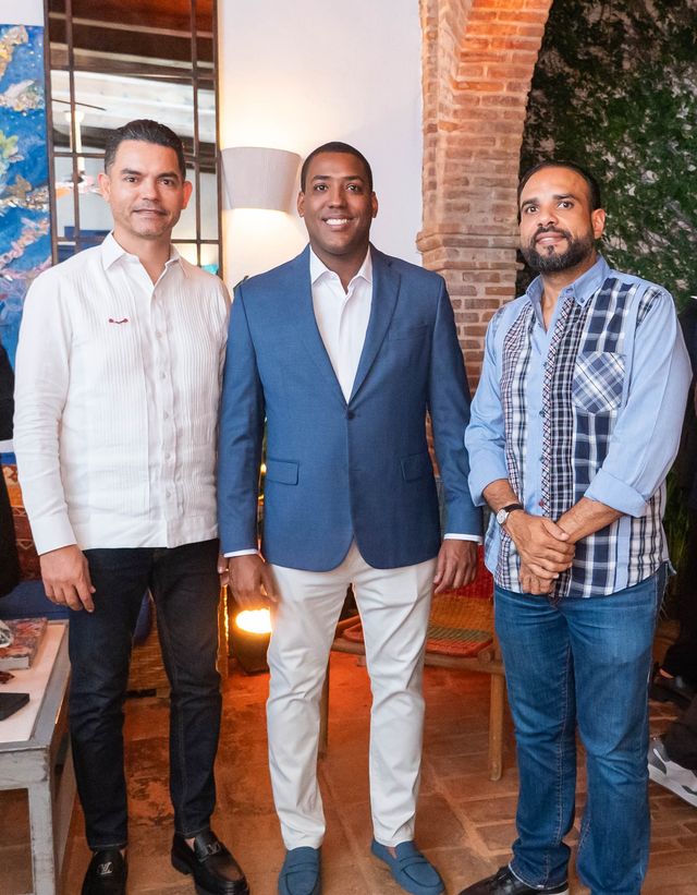 Camilo Then, Joan Puello y Pablo Polanco