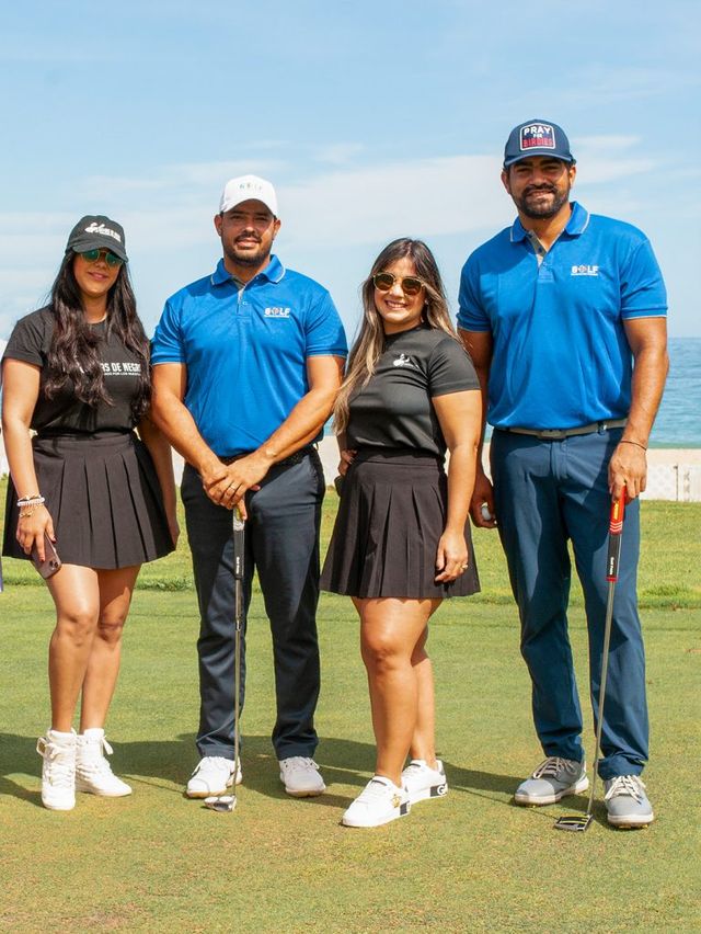 Realizan con éxito primer torneo Blue Charity Golf Tournament