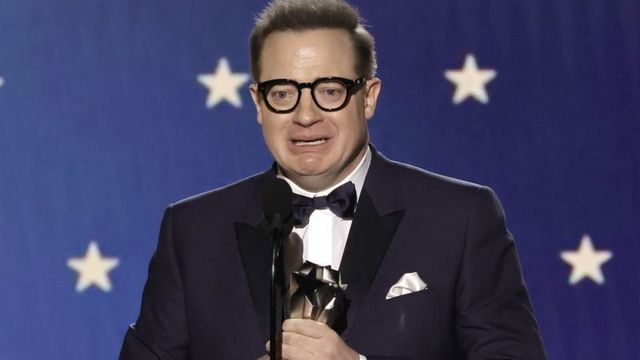Emotivo discurso de Brendan Fraser tras ganar premio