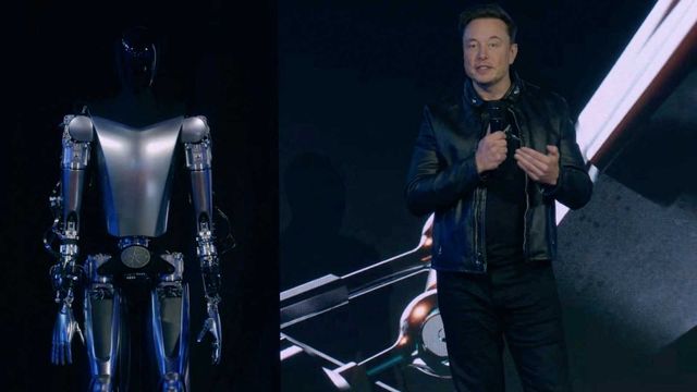 Elon Musk revela prototipo de robot humanoide que riega plantas