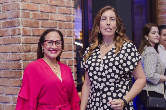 Rosa Veras y Elena Crespo