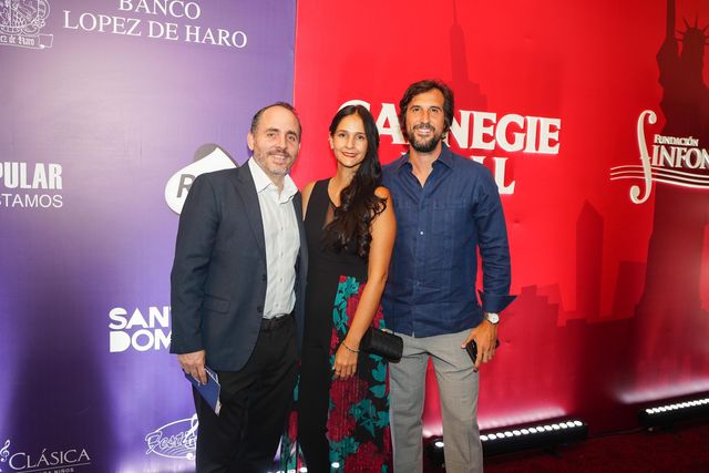 Alan Del Monte, Lilian Geraldino y William Ramos