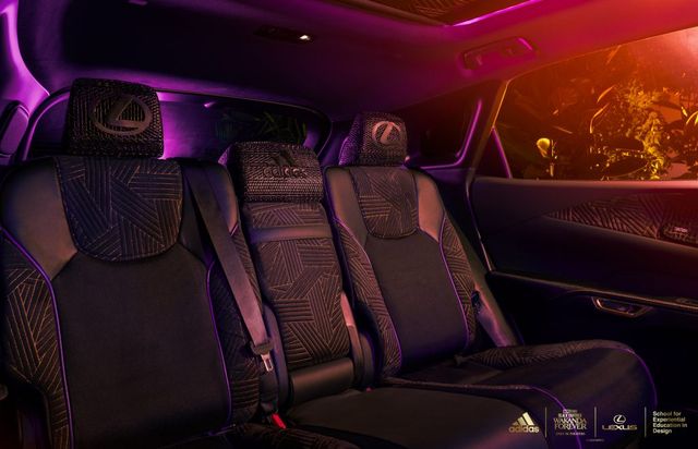 Lexus une fuerzas con Adidas en nuevo Lexus RX inspirado en Black Panther