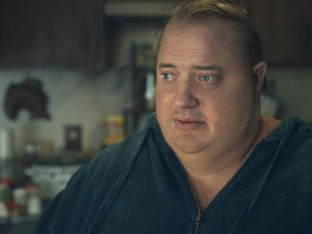 Brendan Fraser llega con más de 200 kilos en The Whale